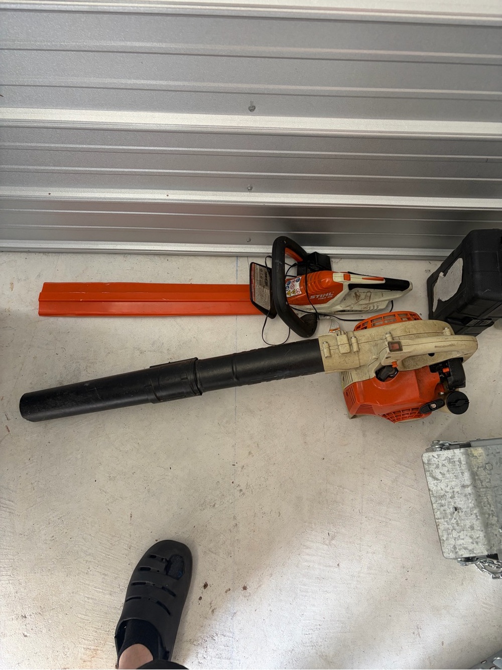 Stihl Orange Gas Leaf Blower